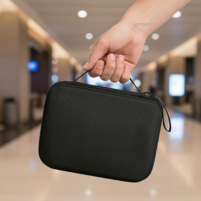 Mask Case Hard Shell - Portable Nebulizer Case Waterproof EVA Hard