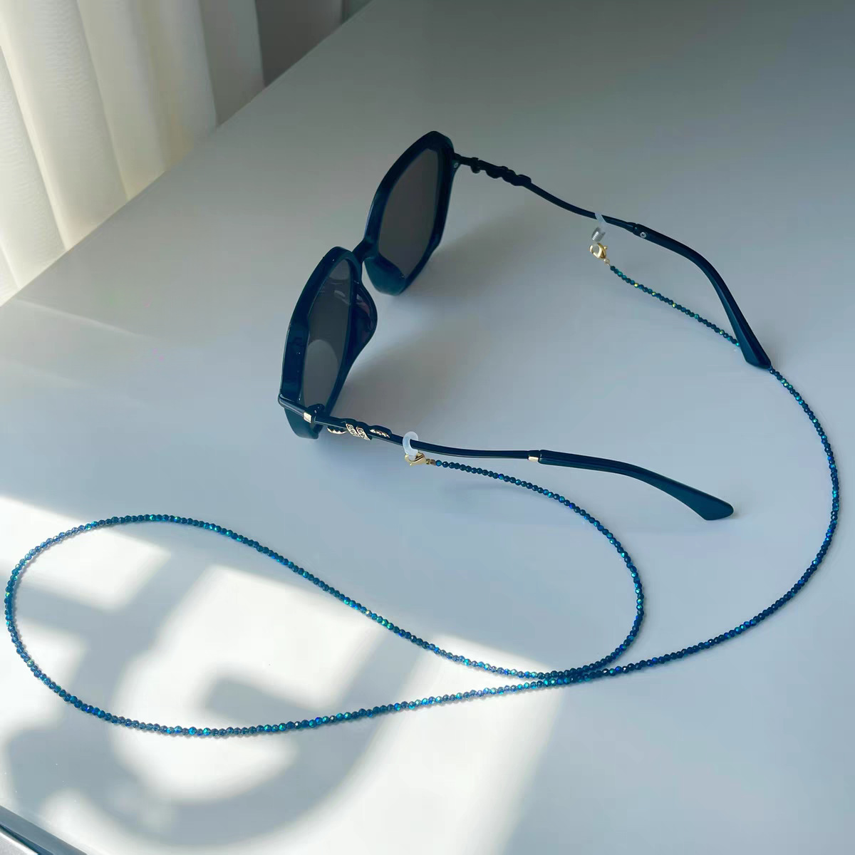 Eyeglasses Chain Sparkling Blu - Mask Chain Holder recension och pris