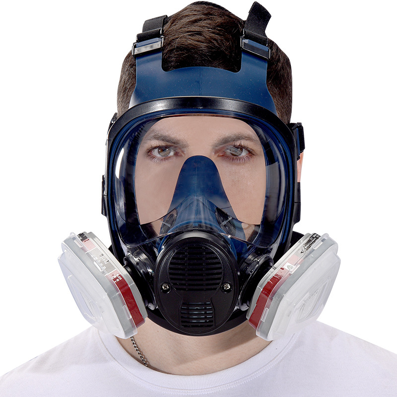 A8 gas mask with filter, full  - Dust Mask Construction recension och pris