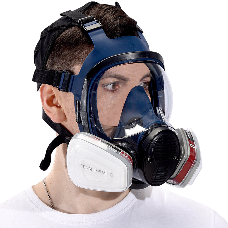 A8 gas mask with filter, full  - Dust Mask Construction recension och pris