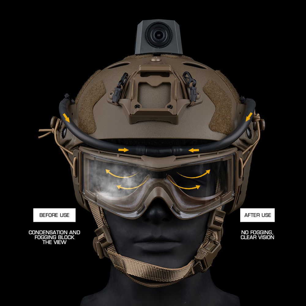 Tactical Goggles Defogger Defo - Anti Pollution Mask recension och pris
