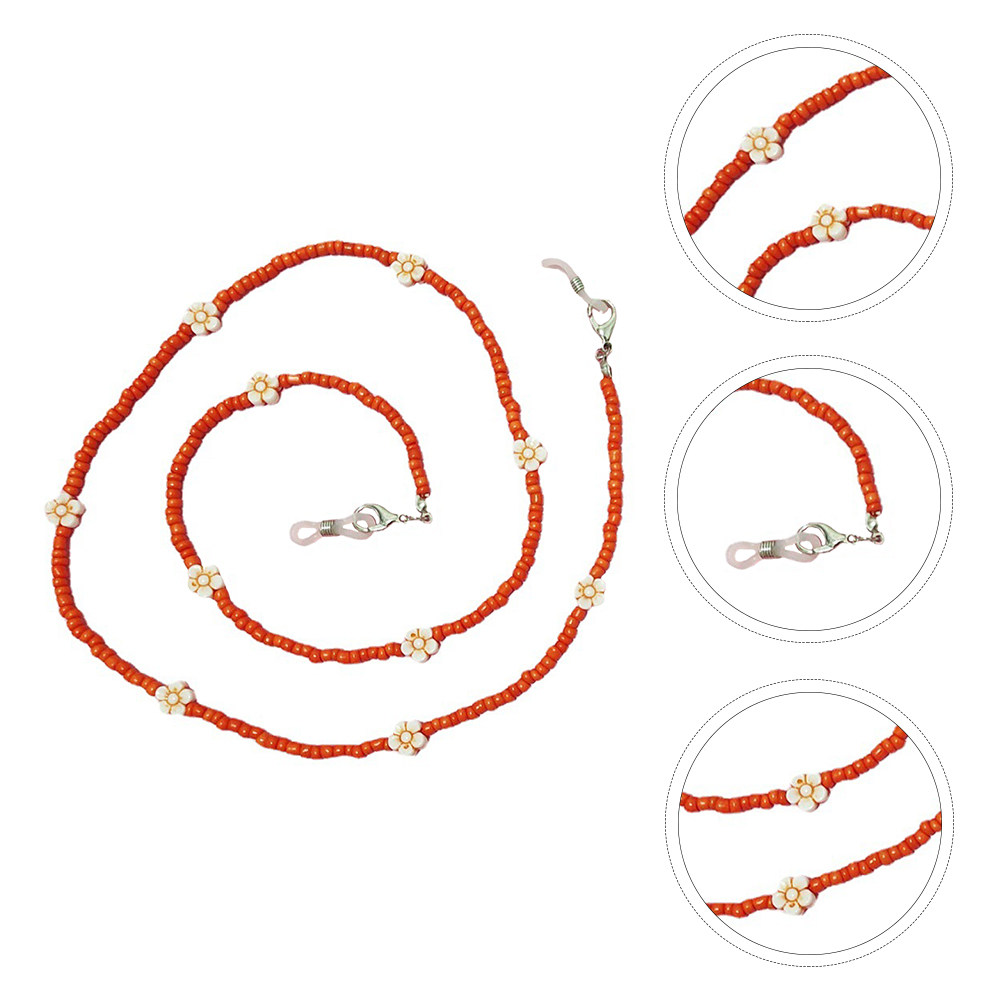 Bohemian Beaded Lanyard Chain  - Mask Chain Holder recension och pris