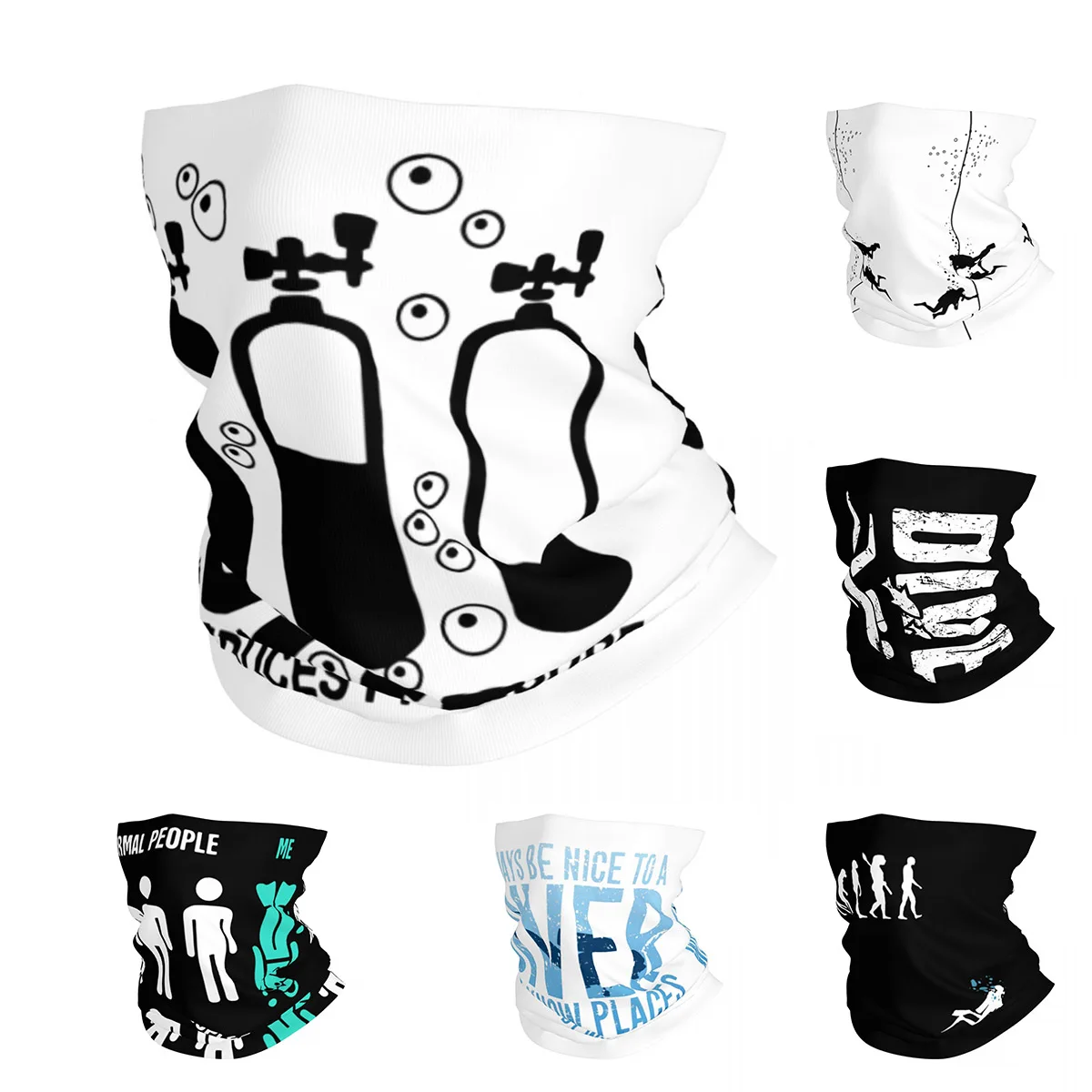 New Scuba Diving Bandana Neck  - Sports Mask Breathable recension och pris