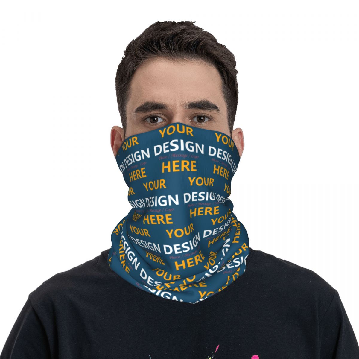 Custom Your Design Here Bandan - Neck Gaiter Face Cover recension och pris