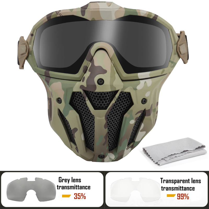 Tactical Full Face Mask Anti-f - Anti Pollution Mask recension och pris