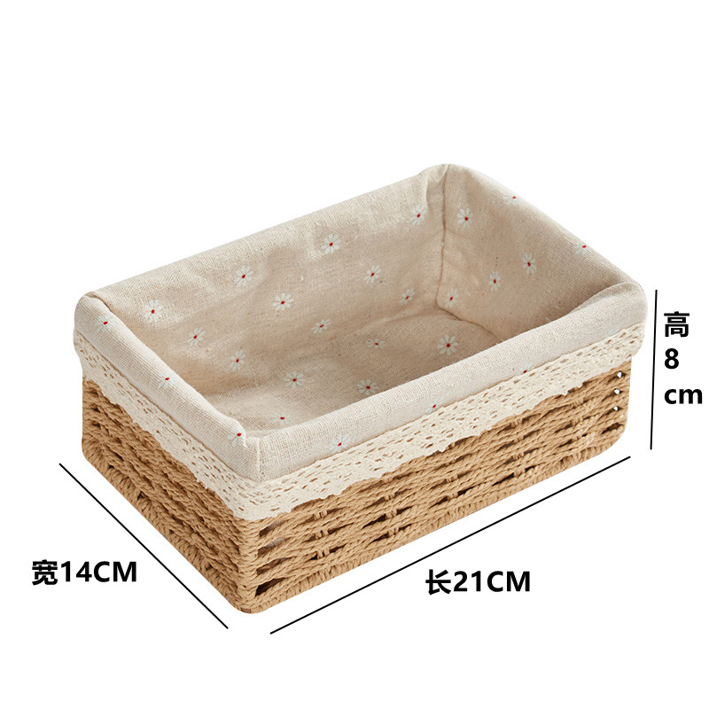 Japanese Rattan Woven Storage  - Face Mask Storage Box recension och pris