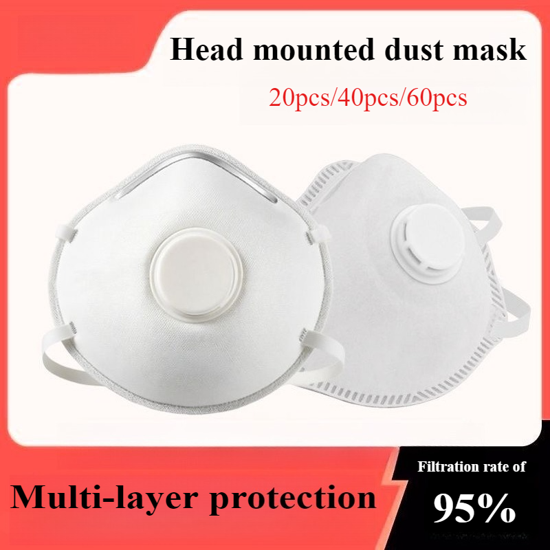 20PCS/40PCS/60PCS Dust Masks V - Kn95 Respirator Mask recension och pris