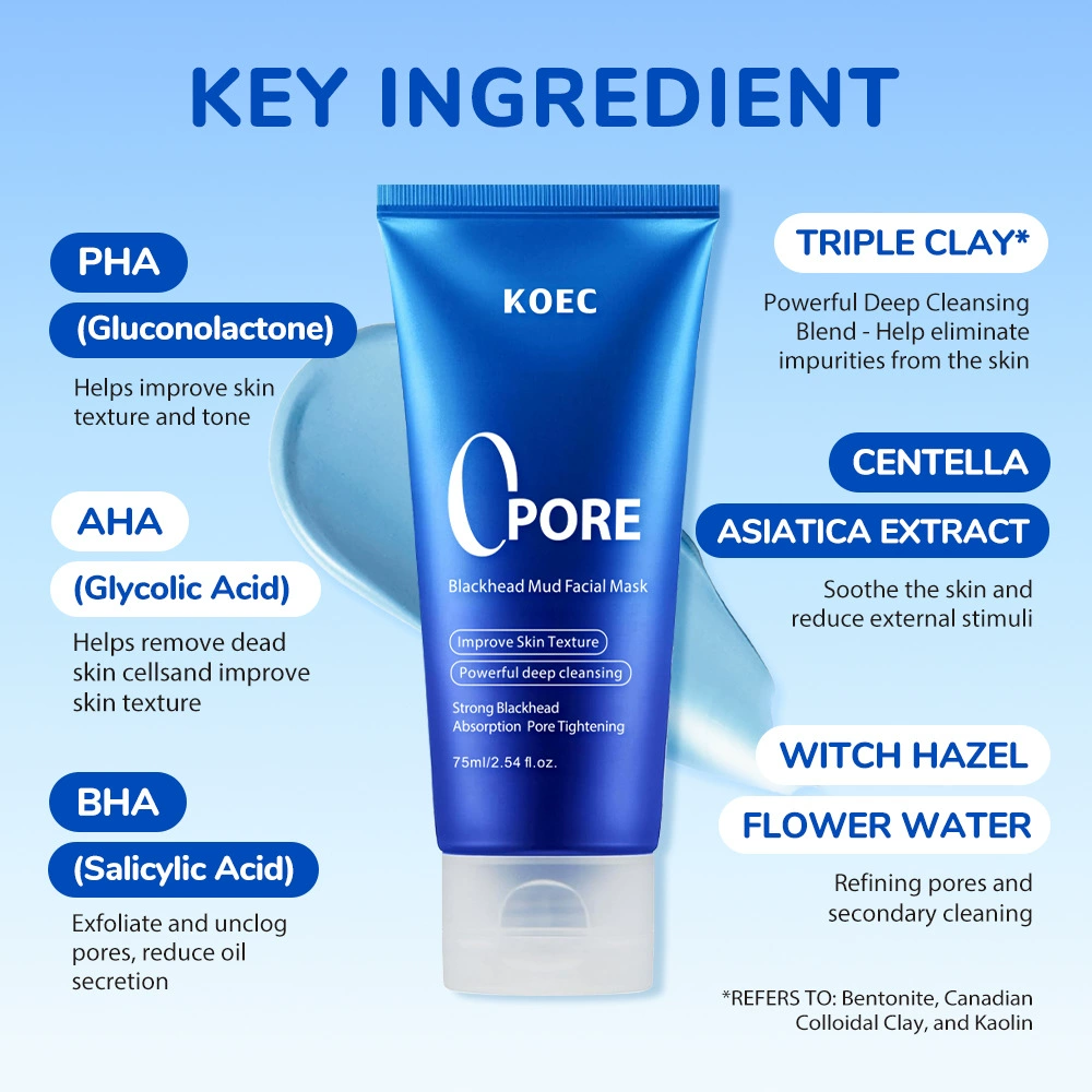 75ml KOEC Zero Pore Blackhead  - Dust Mask Construction recension och pris