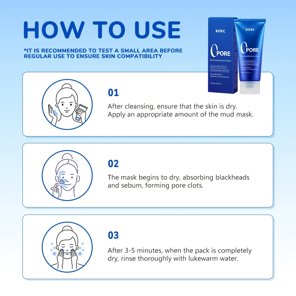 75ml KOEC Zero Pore Blackhead  - Dust Mask Construction recension och pris