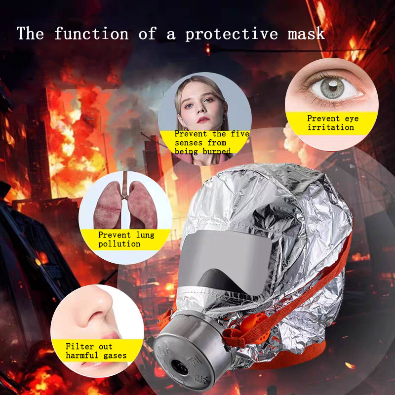 Mask Gas Filtering Self-rescue - Kn95 Respirator Mask recension och pris
