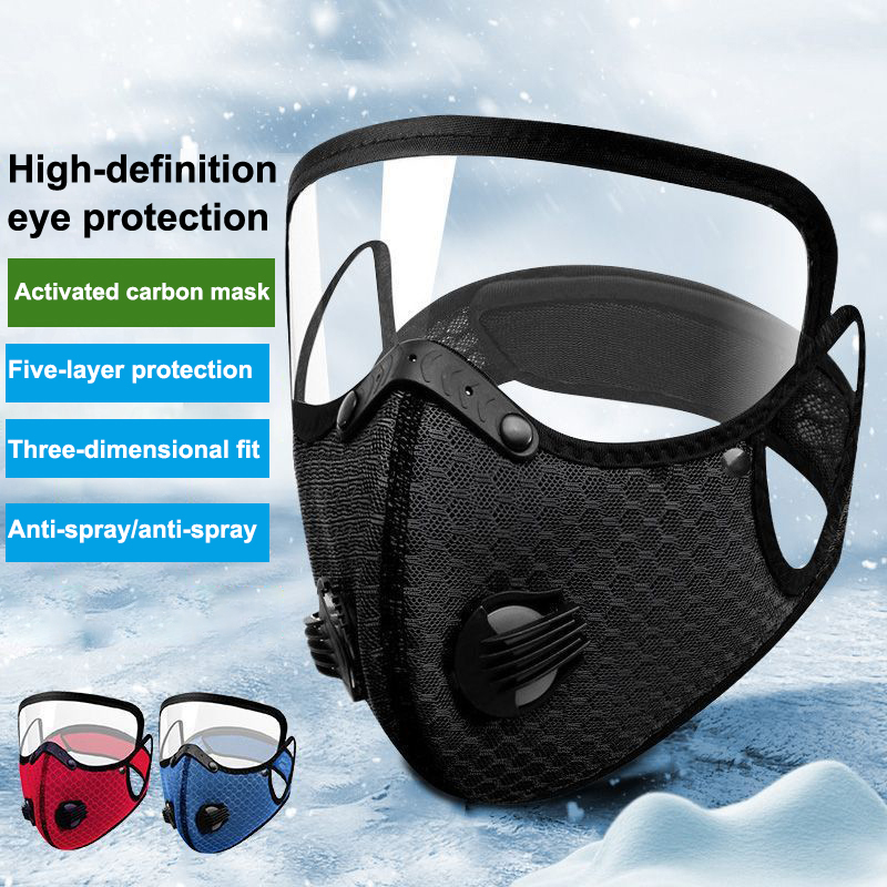New Cycling Face Mask With Fil - Anti Pollution Mask recension och pris