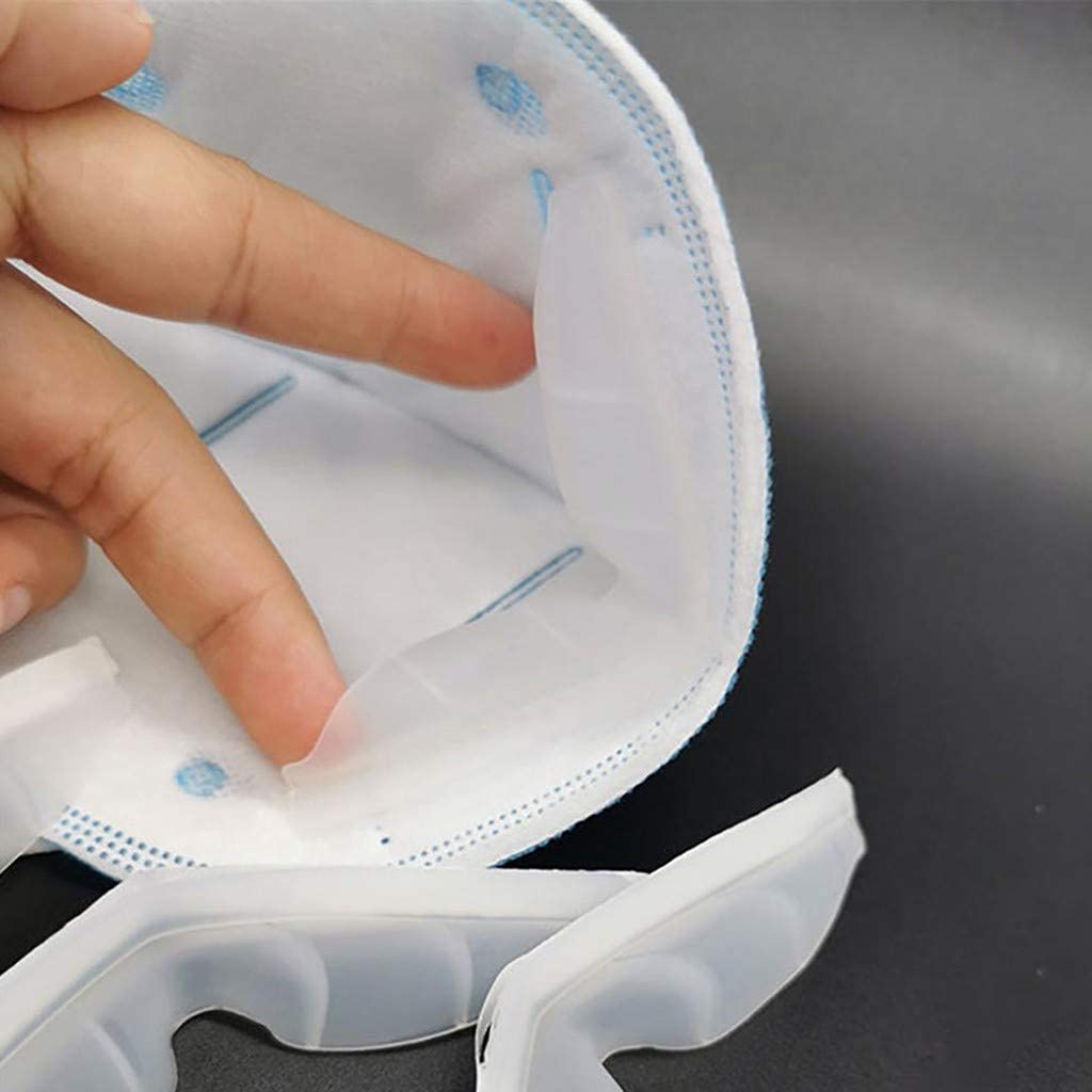 3D Mask Holder Clip, Nose Brid - Silicone Mask Bracket recension och pris