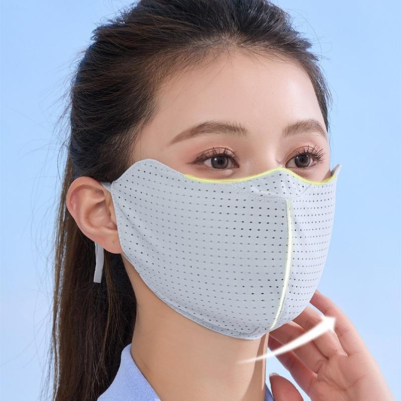 UV Protection Ice Silk Mask Br - Sports Mask Breathable recension och pris