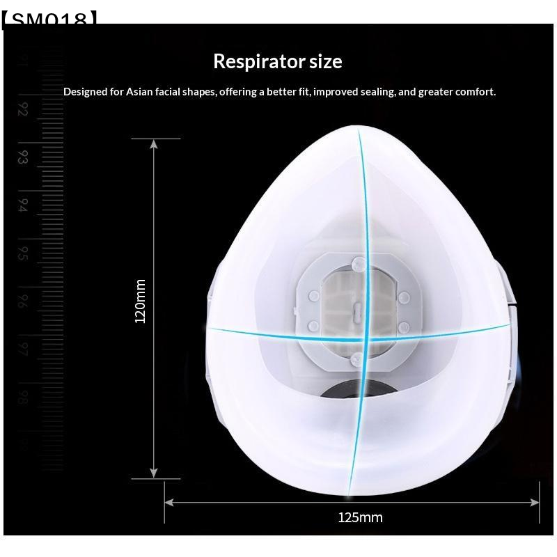 Replaceable Industrial Dust Ma - Dust Mask Construction recension och pris