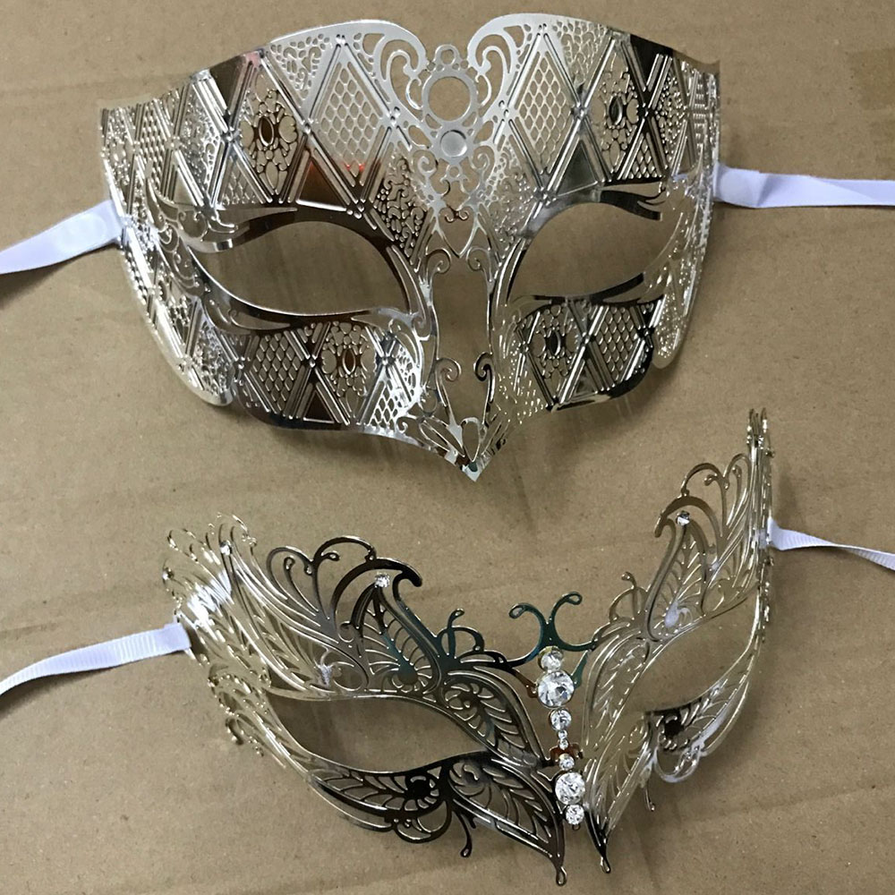 Luxury Silver Men Women Lovers - Black Face Mask Pack recension och pris