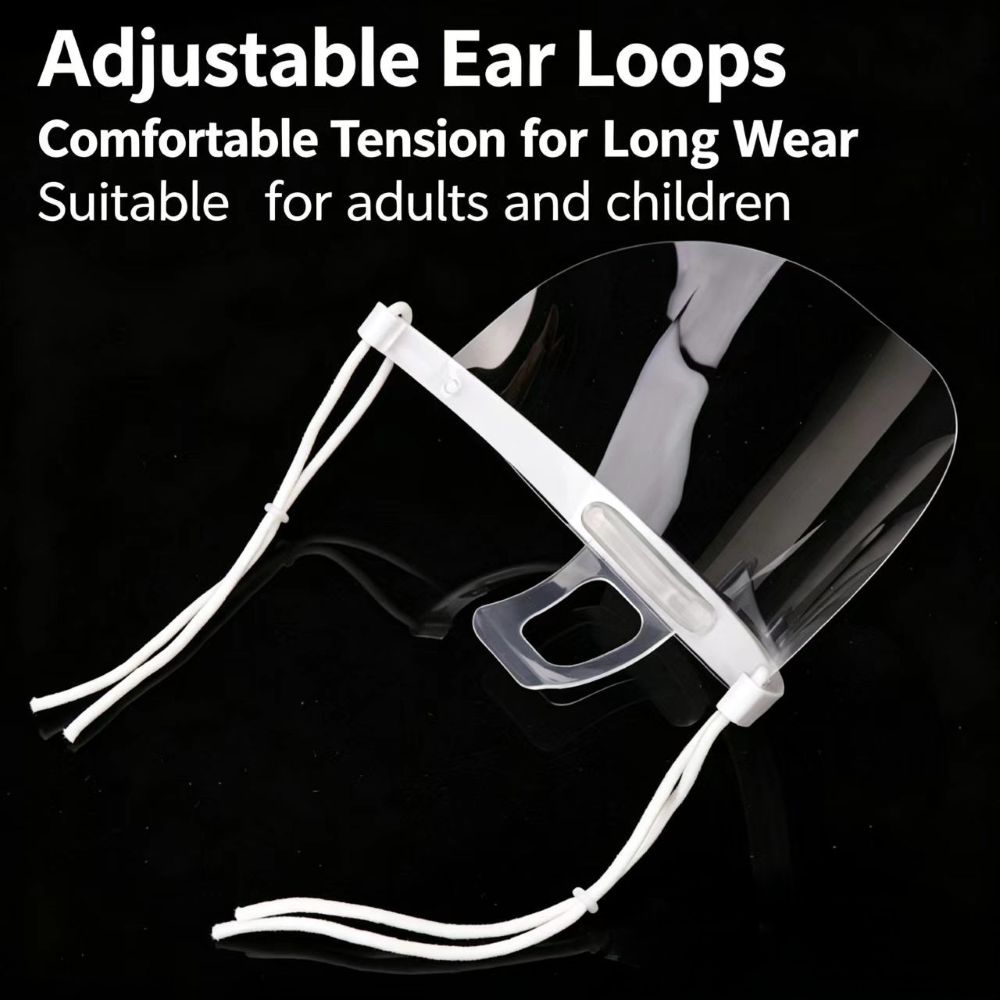 Anti-Fog Clear Catering Mouth  - Mask Lanyard Adjustable recension och pris