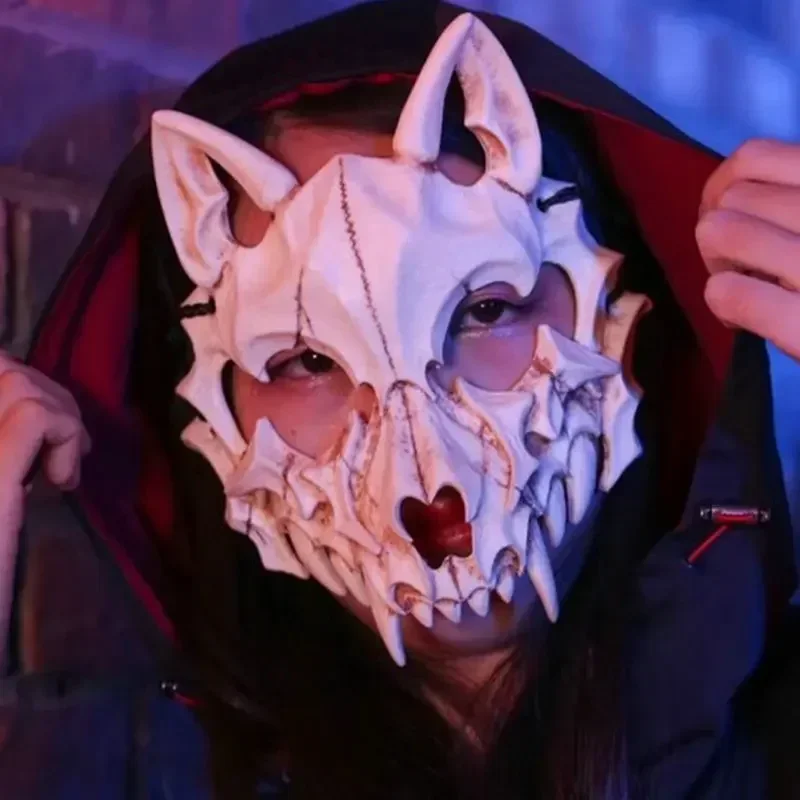 Halloween Horror Mask Half Fac - Respirator Half Face recension och pris