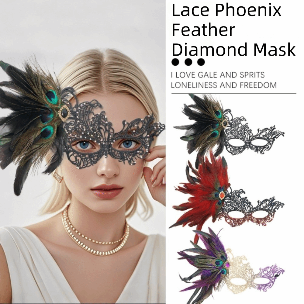 Fancy Rhinestone Half-Face Lac - Respirator Half Face recension och pris