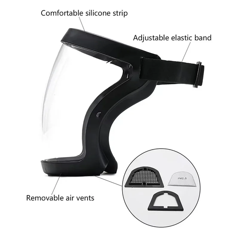 Full Face Shield Windproof Ant - Anti Pollution Mask recension och pris