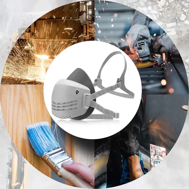 Dust Mask +20pcs Filter Cotton - Dust Mask Construction recension och pris