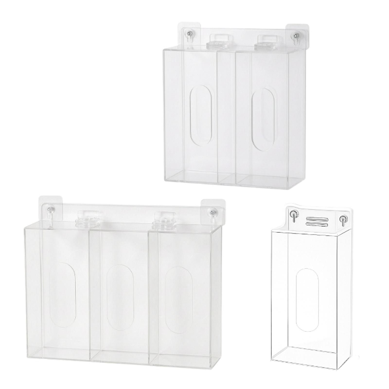 Space Saving Acrylic Glove Box - Face Mask Storage Box recension och pris