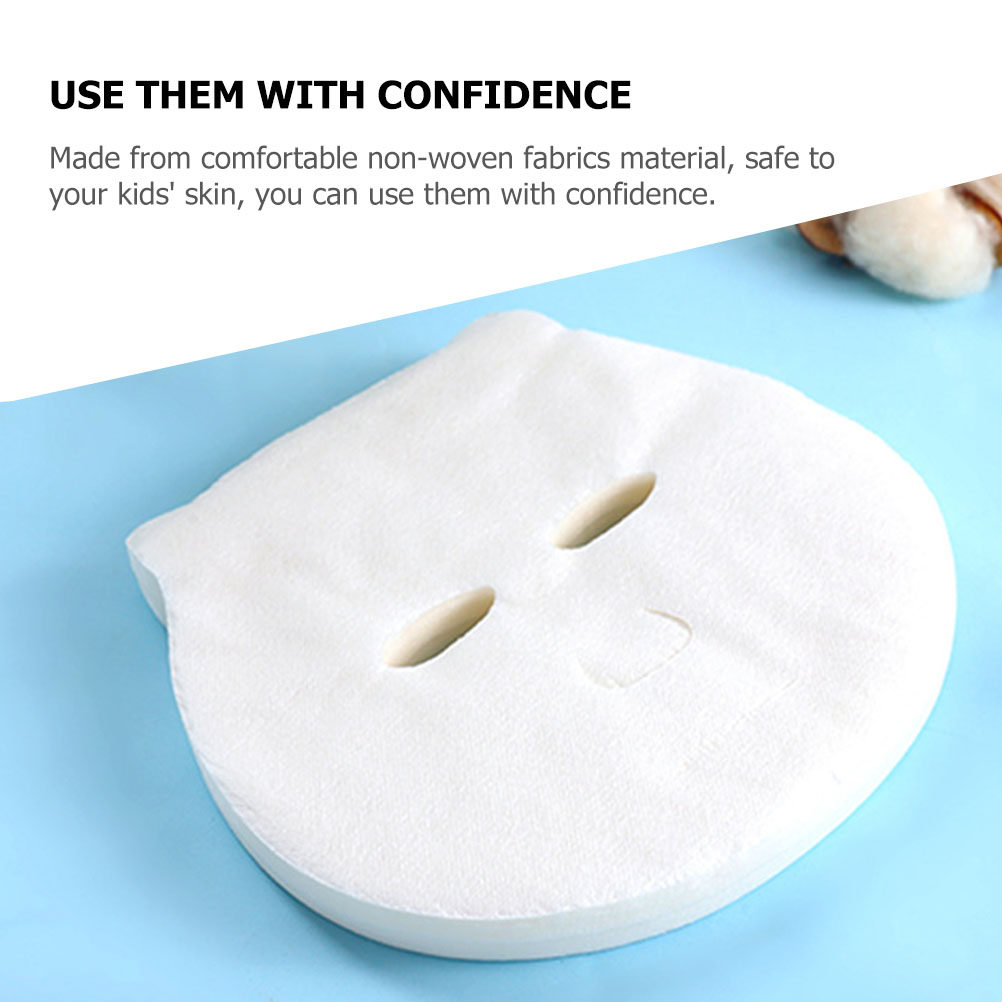 100Pcs Kids Face Mask Sheets H - Kids Face Mask recension och pris