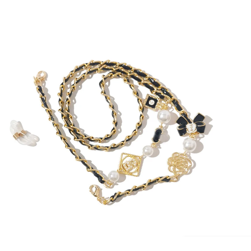 Vintage Pearl Glasses Chain An - Mask Chain Holder recension och pris