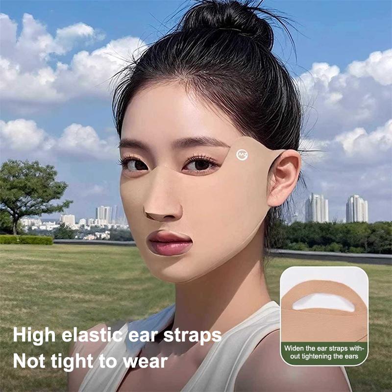 2PCS New Breathable Ice Silk M - Kids Face Mask recension och pris